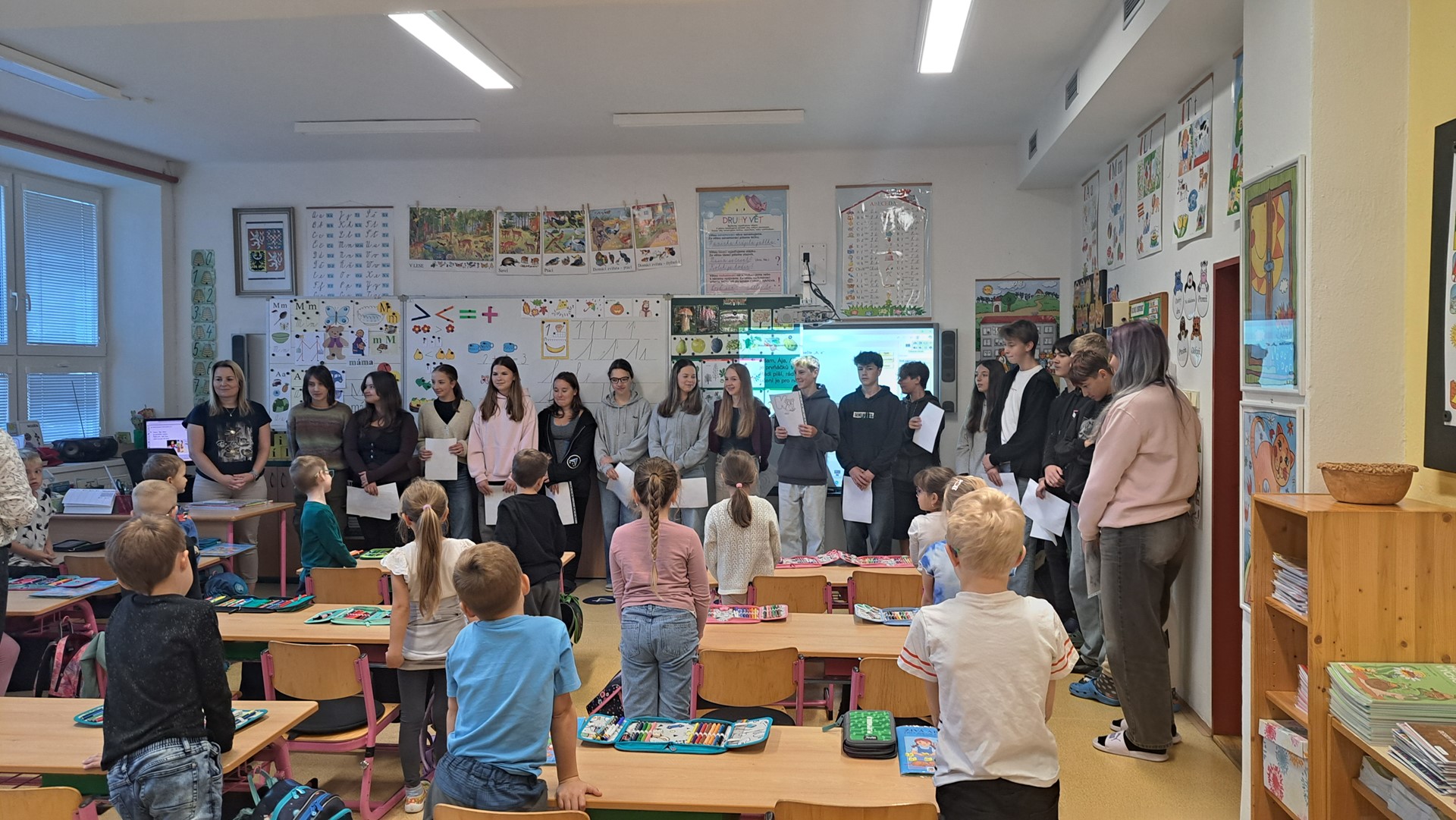 Seznámení s prvňáčky