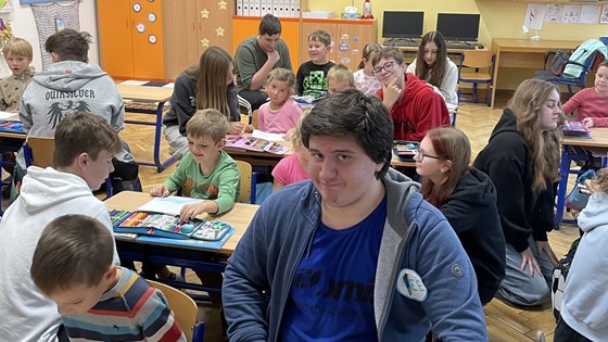 Vrstevnický program 9.D a 1D, 2. setkání před pasováním na školáka