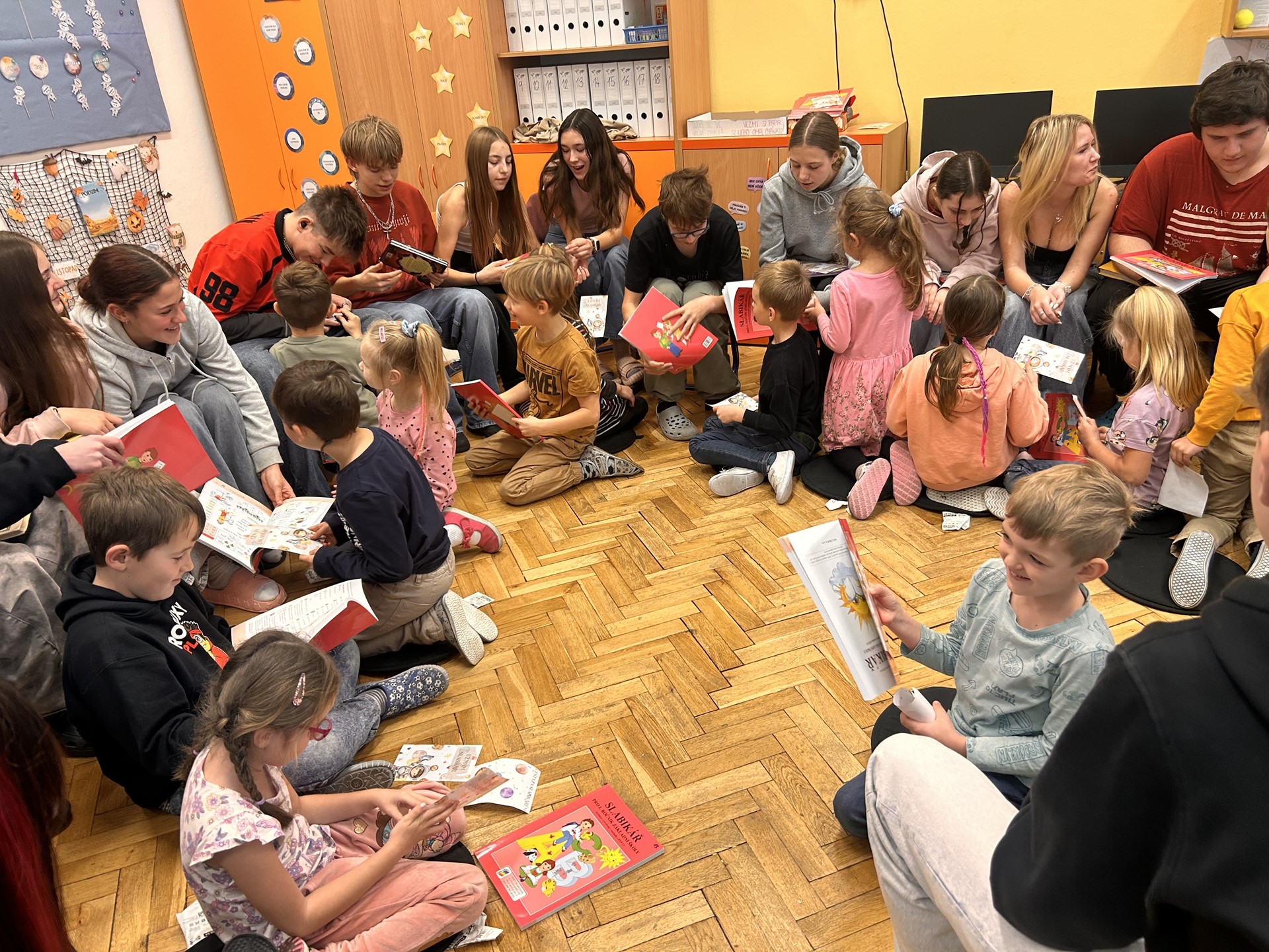 Vrstevnický program - Otevírání Slabikáře