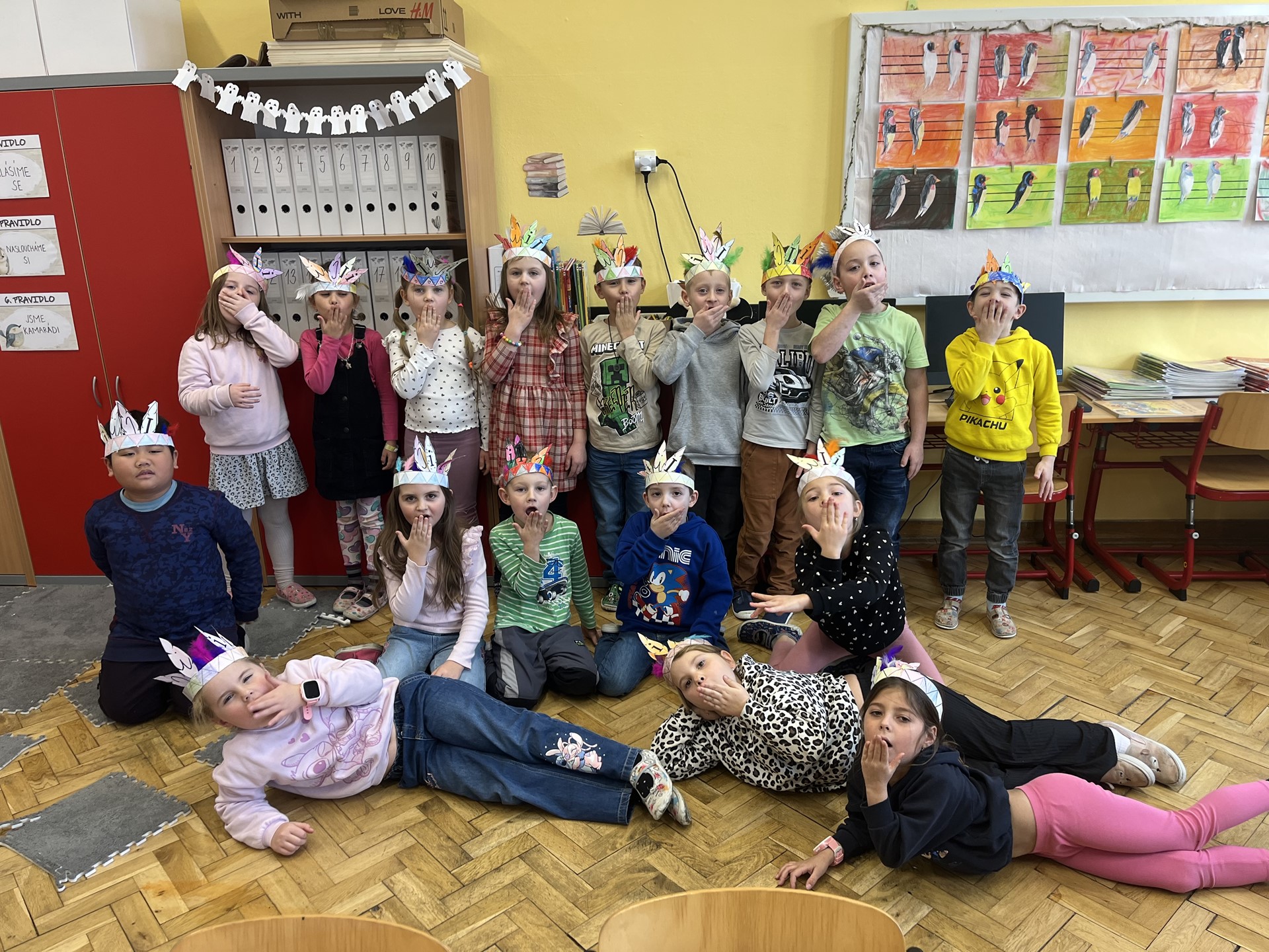 S indiány za písmenem „I