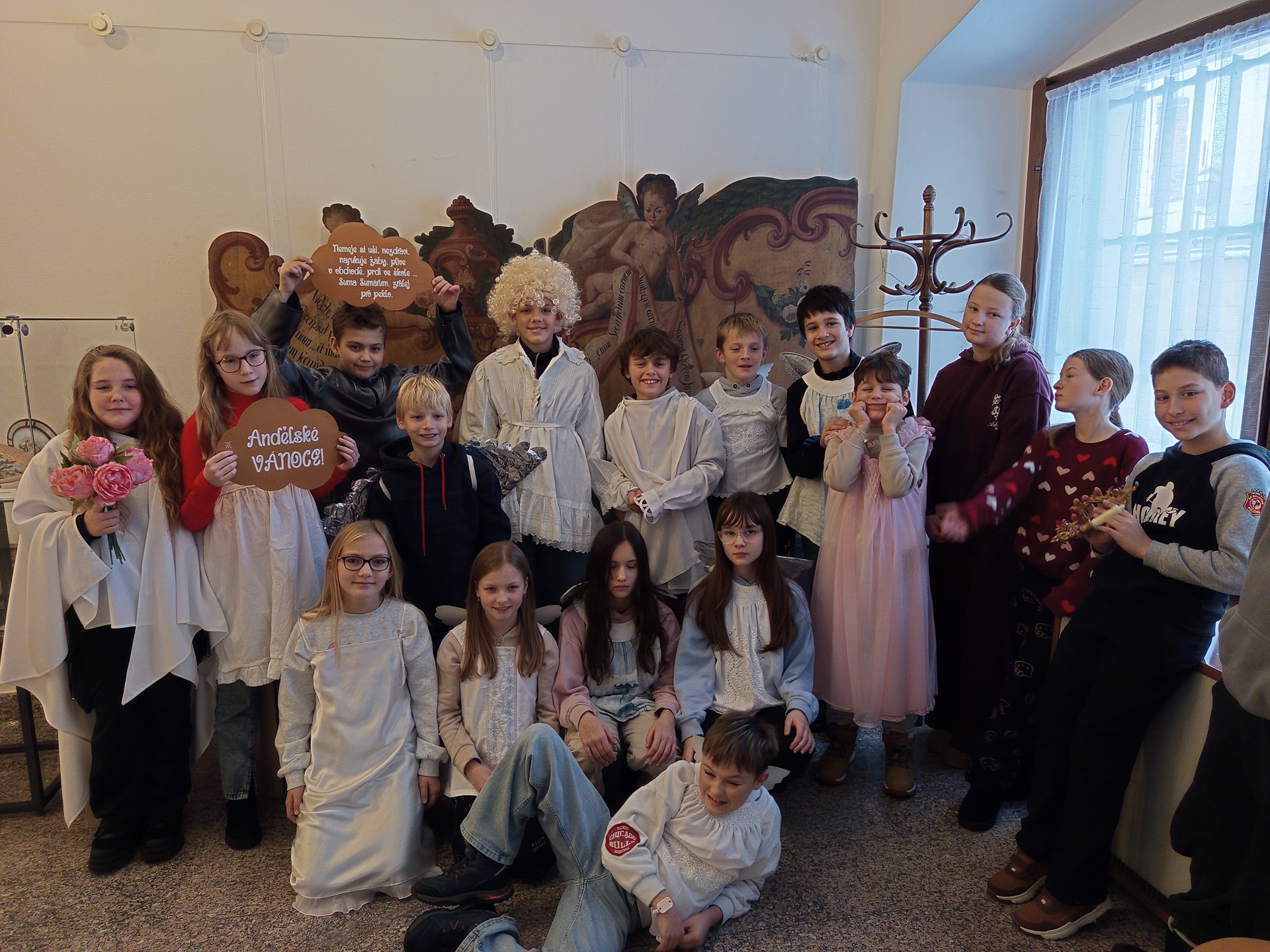 Vánoční výstava Andělé