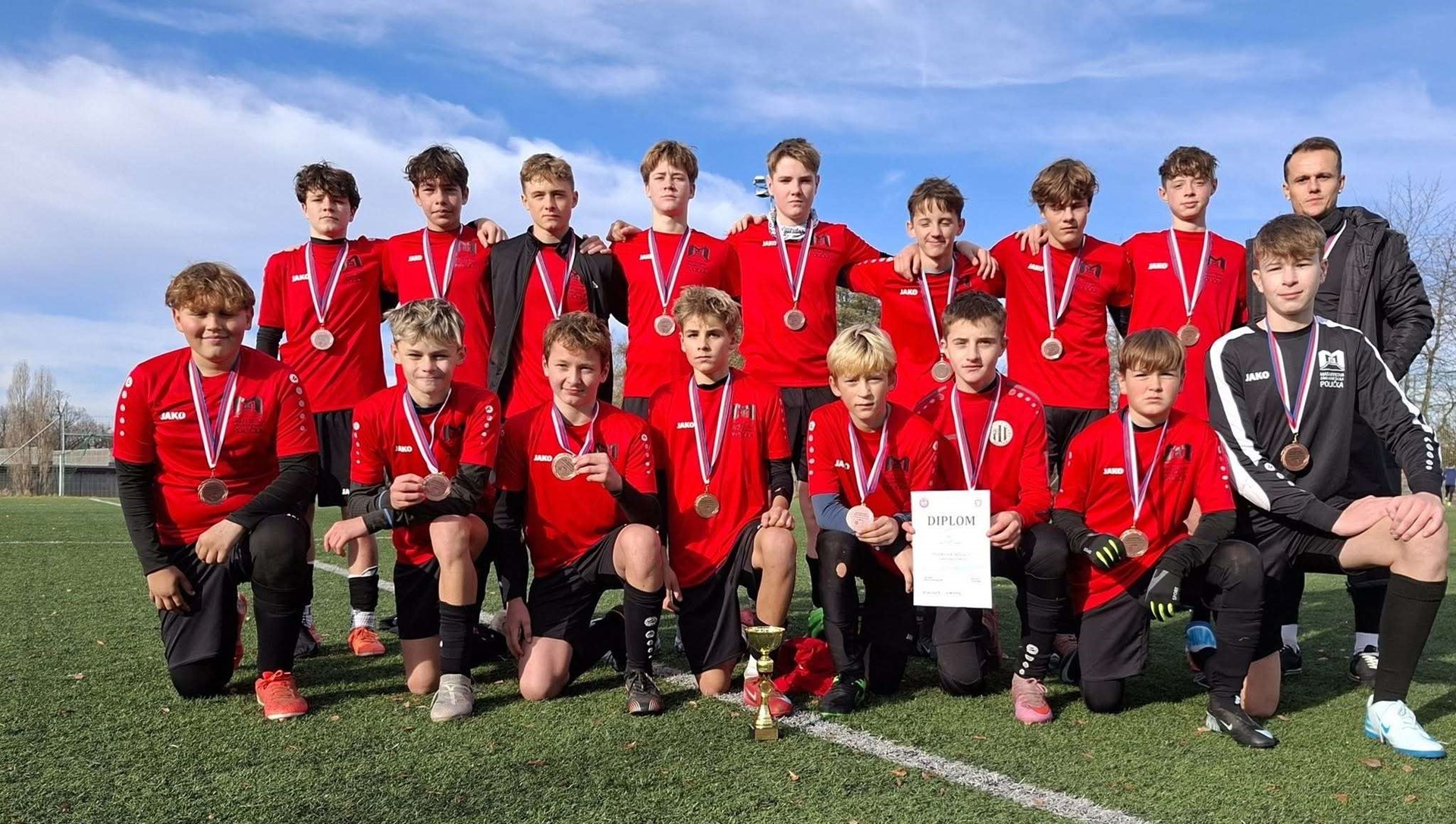 3. místo v krajském finále fotbalového turnaje