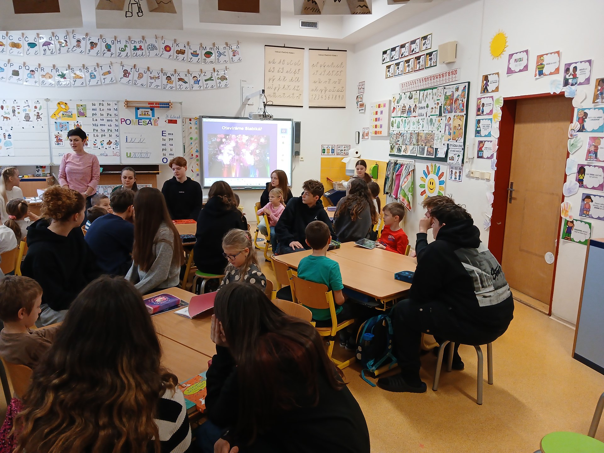 Otevírání slabikáře 1C + 9C