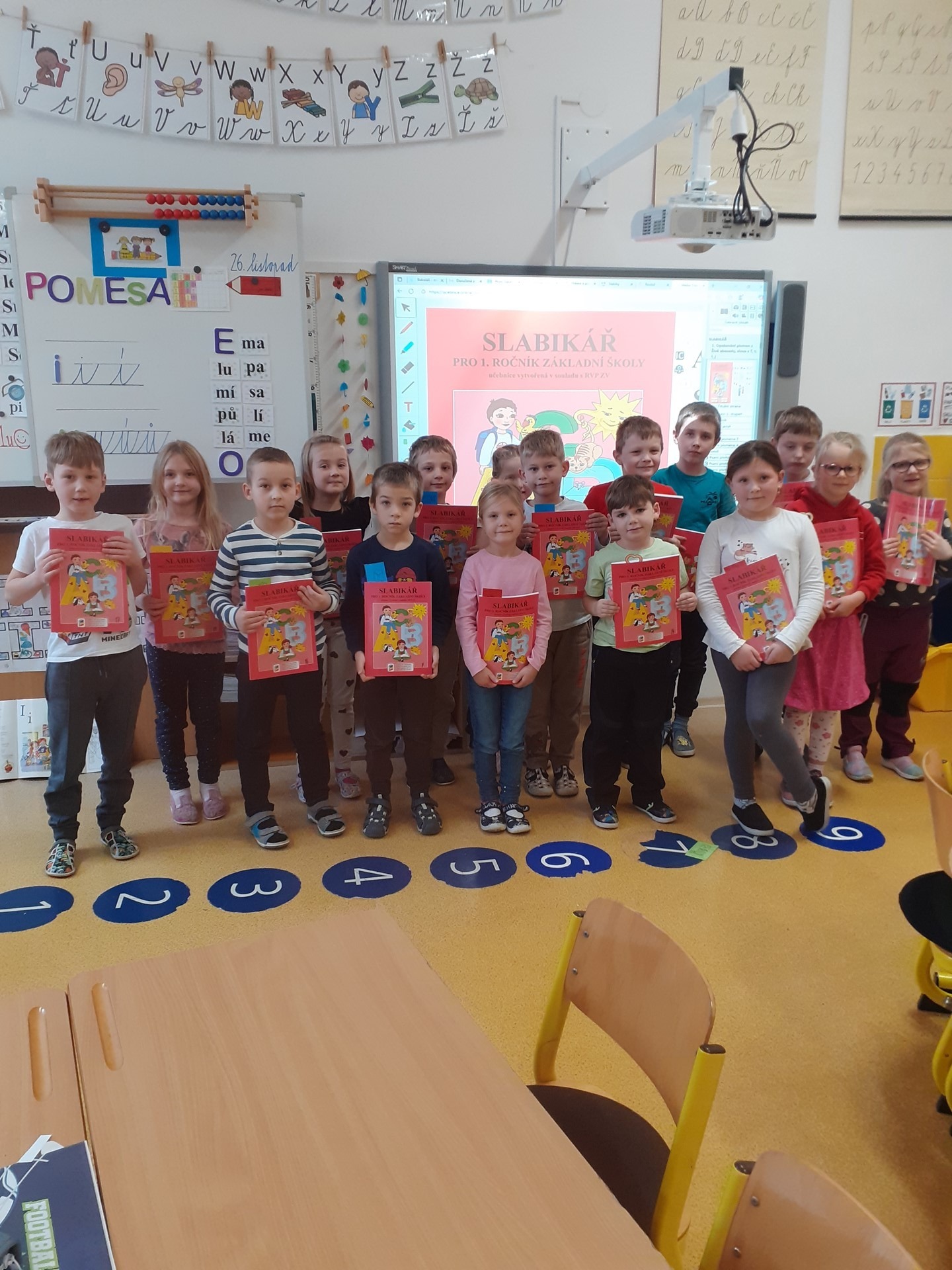 Otevírání Slabikáře 1C + 9C