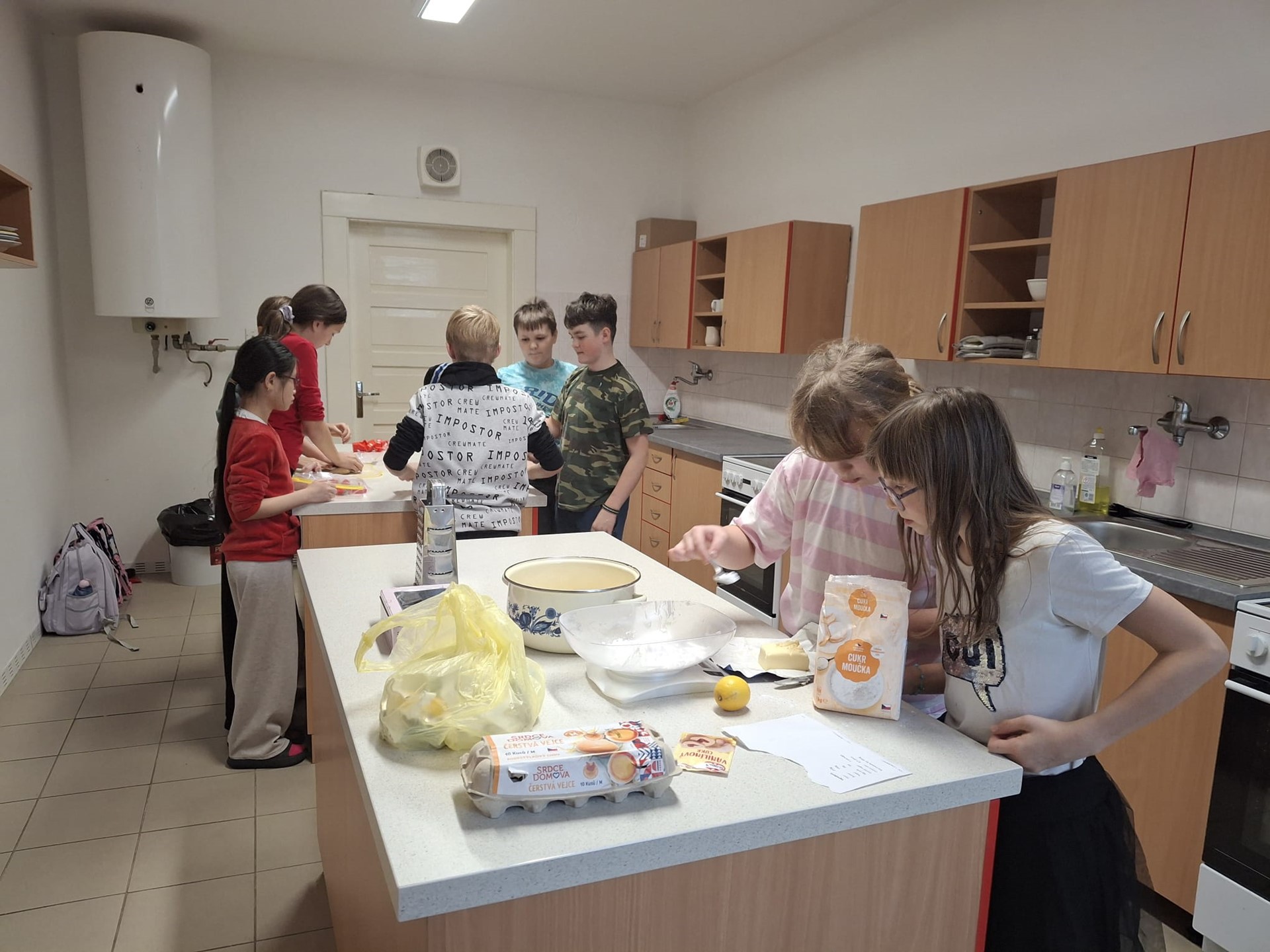 Kroužek Hravé angličtiny pekl vánoční cukroví