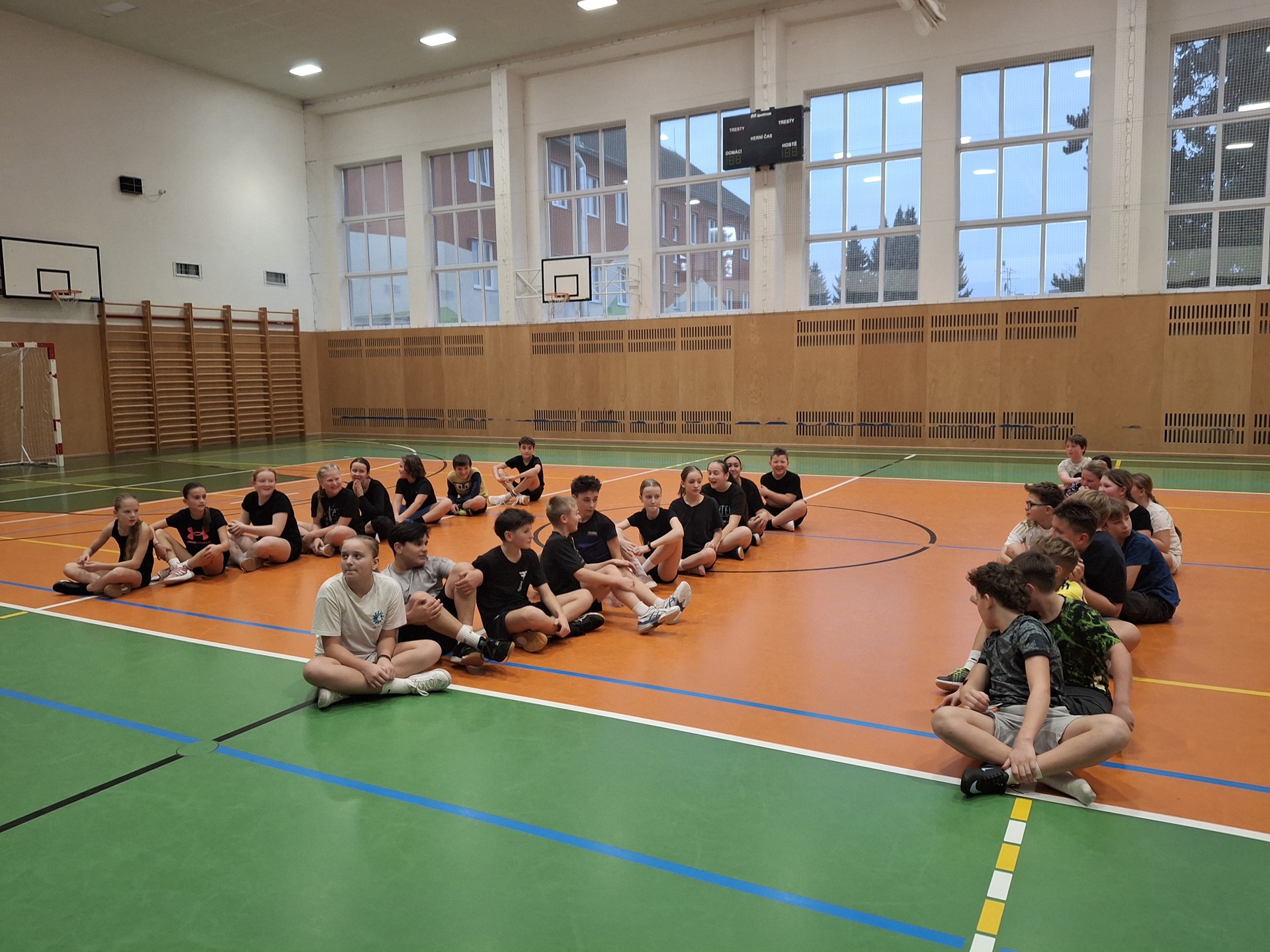 Vánoční turnaj ve vybíjené pro 6. ročníky