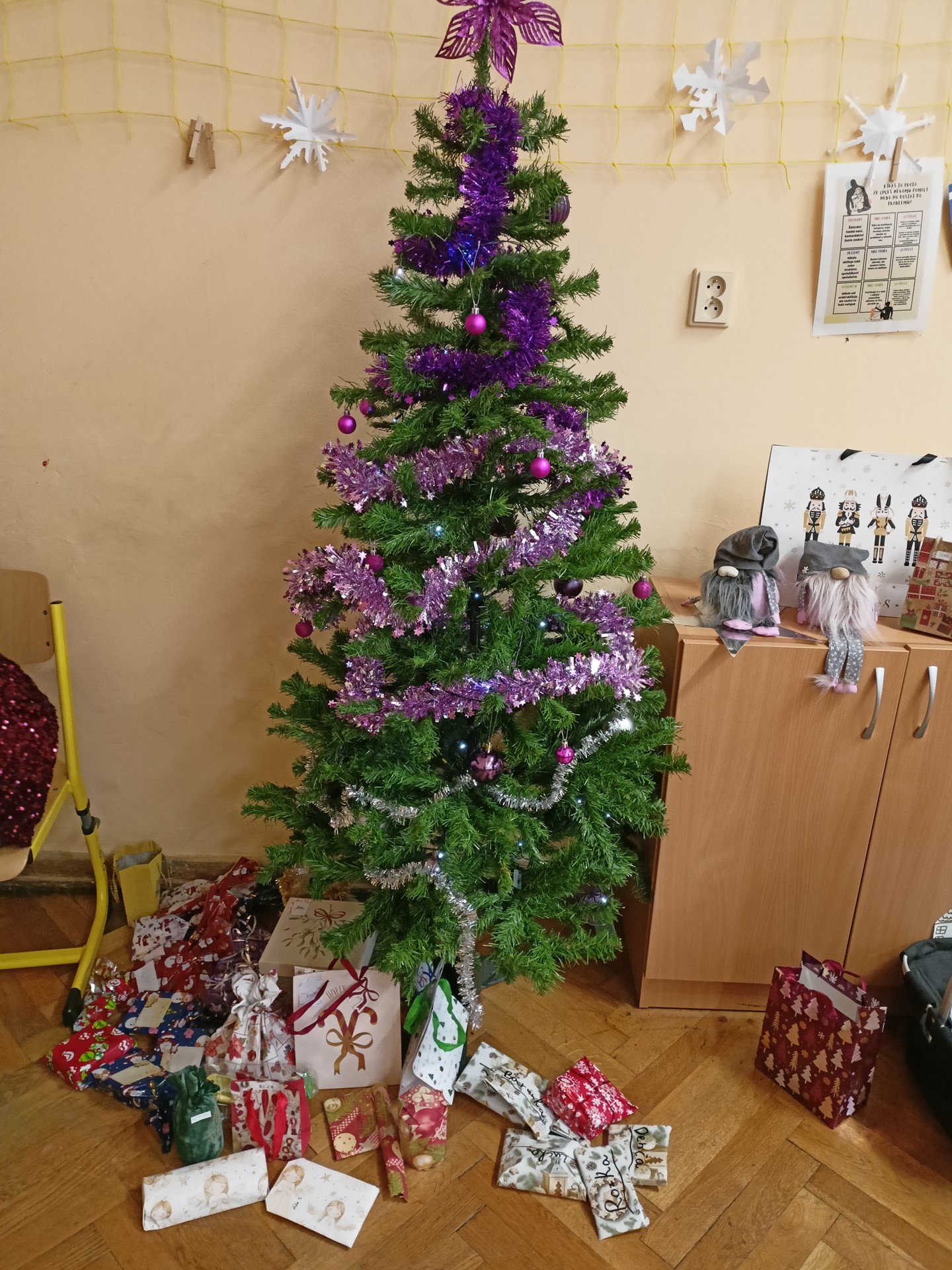 Vánoční besídka 9.B