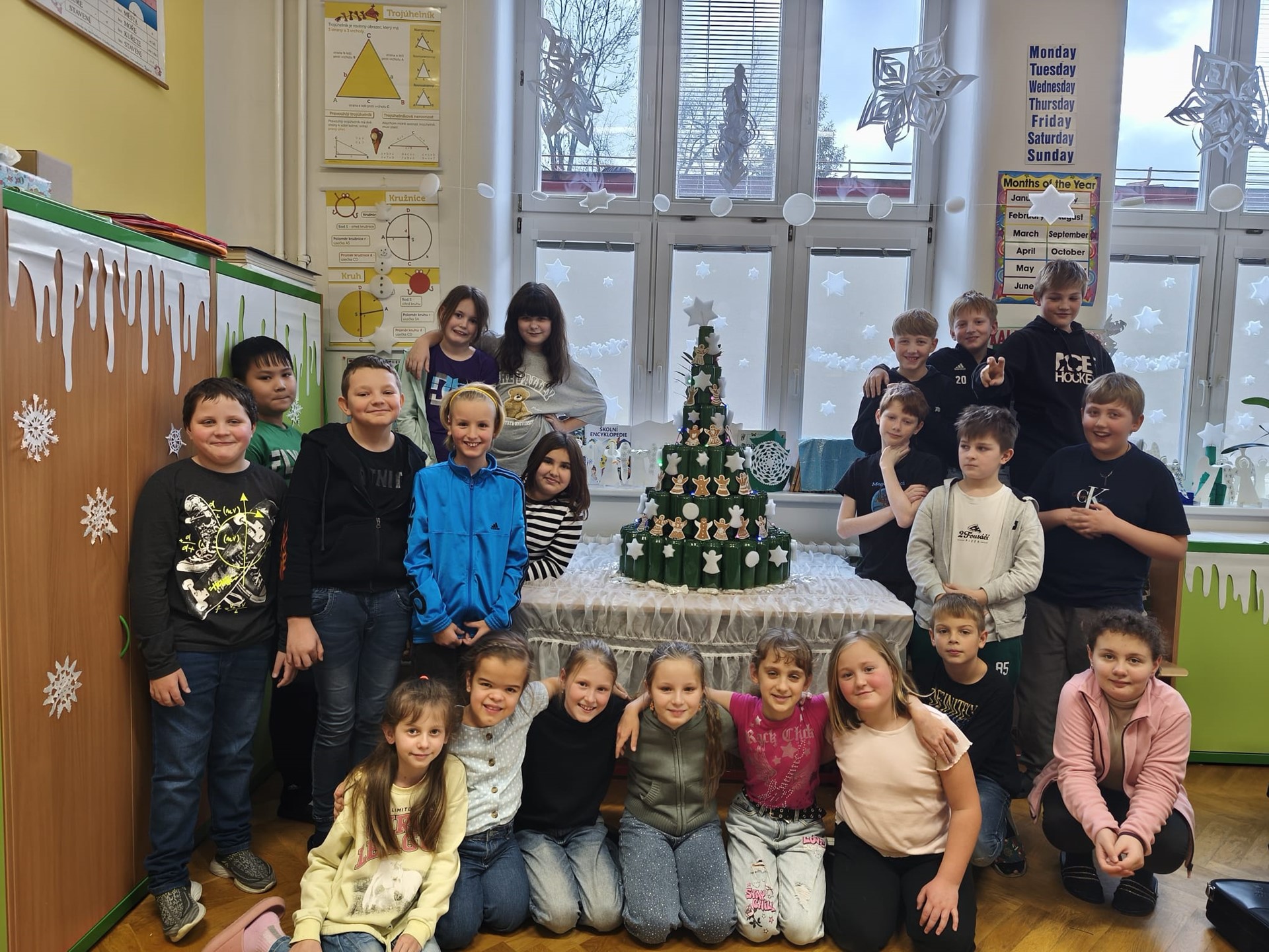 Vánoce u Včeliček 4.C