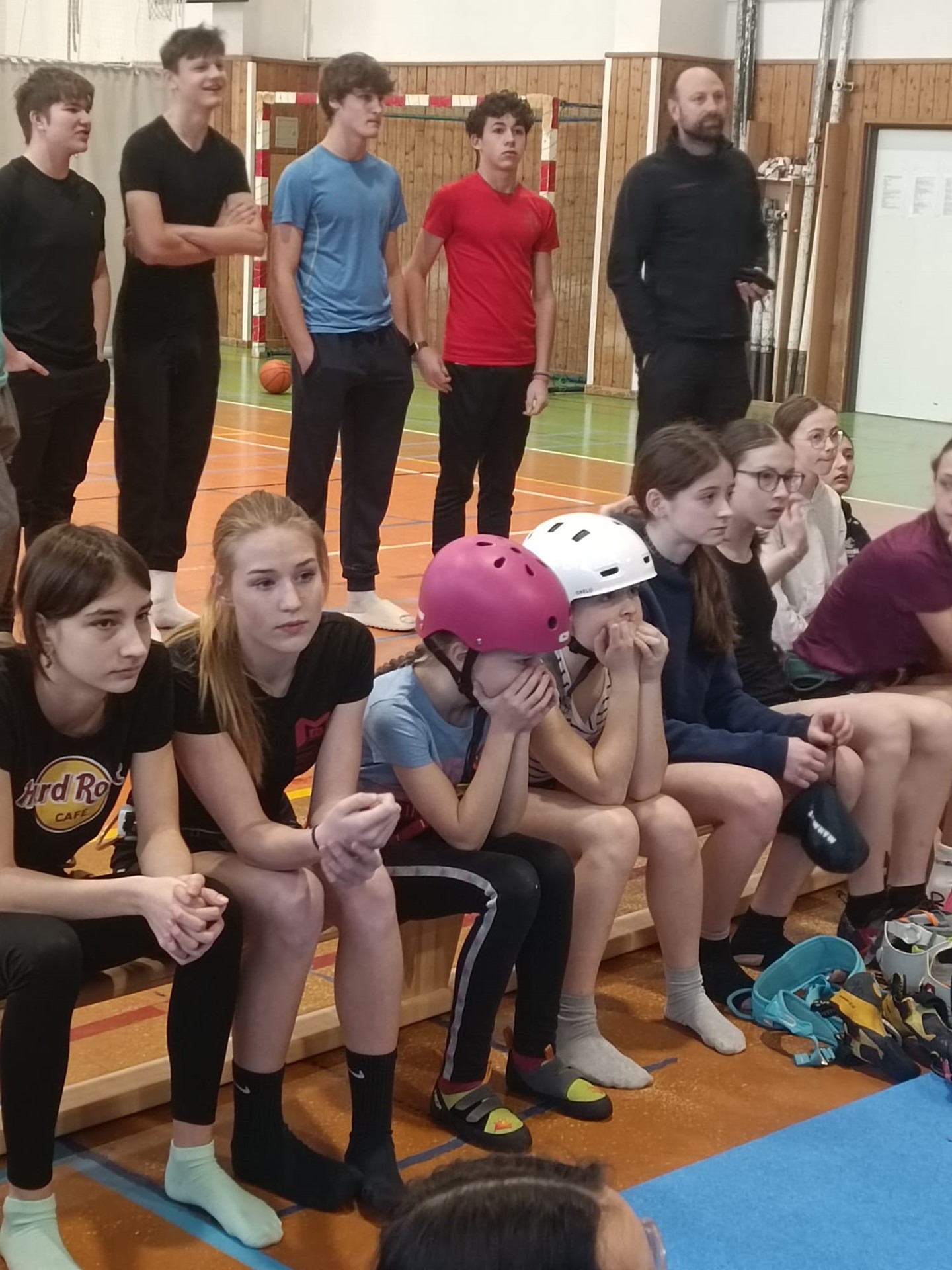 Oblastní kolo v lezení na umělou stěnu