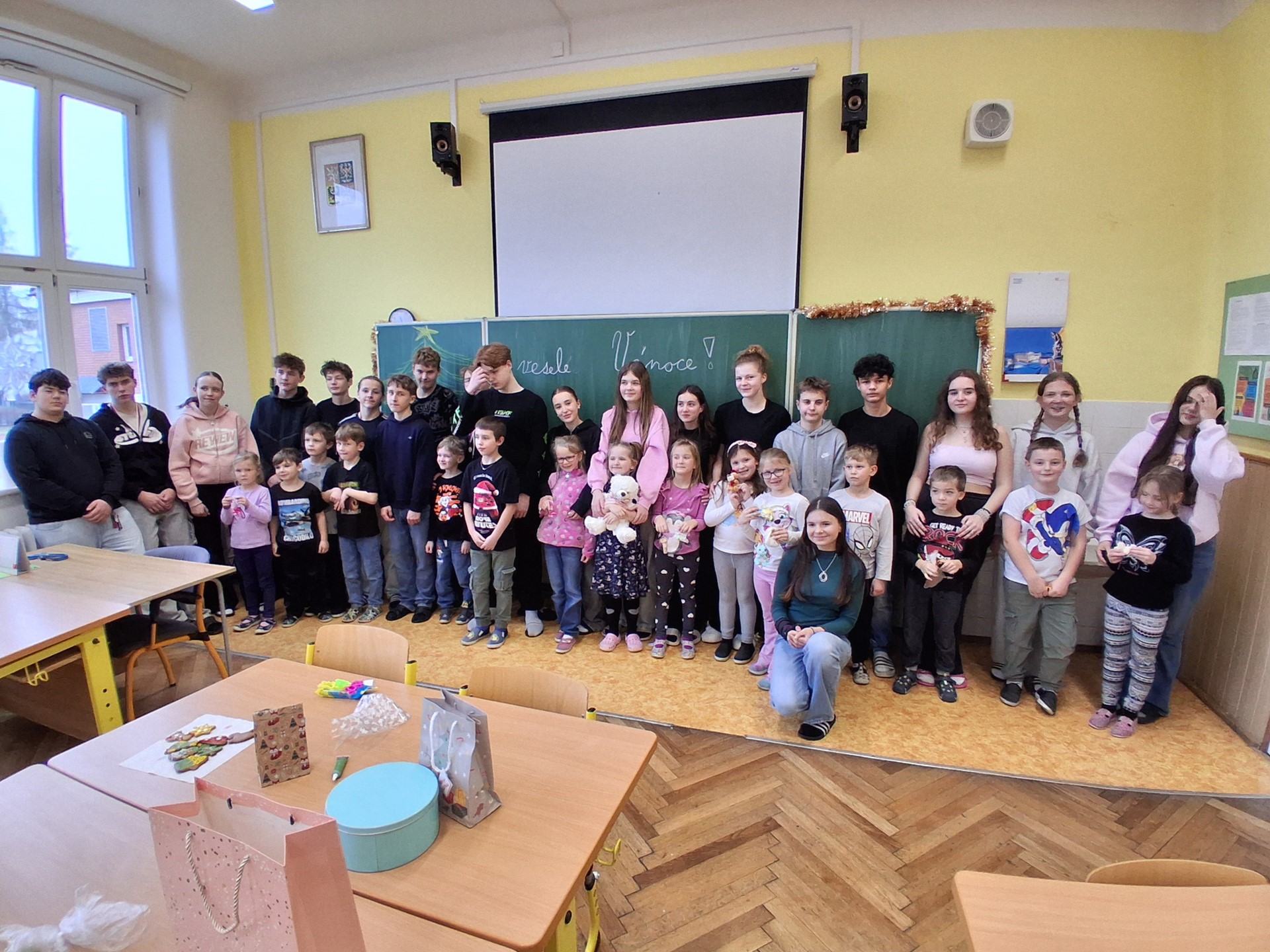 Vánoční zdobení perníčků - 1C + 9C