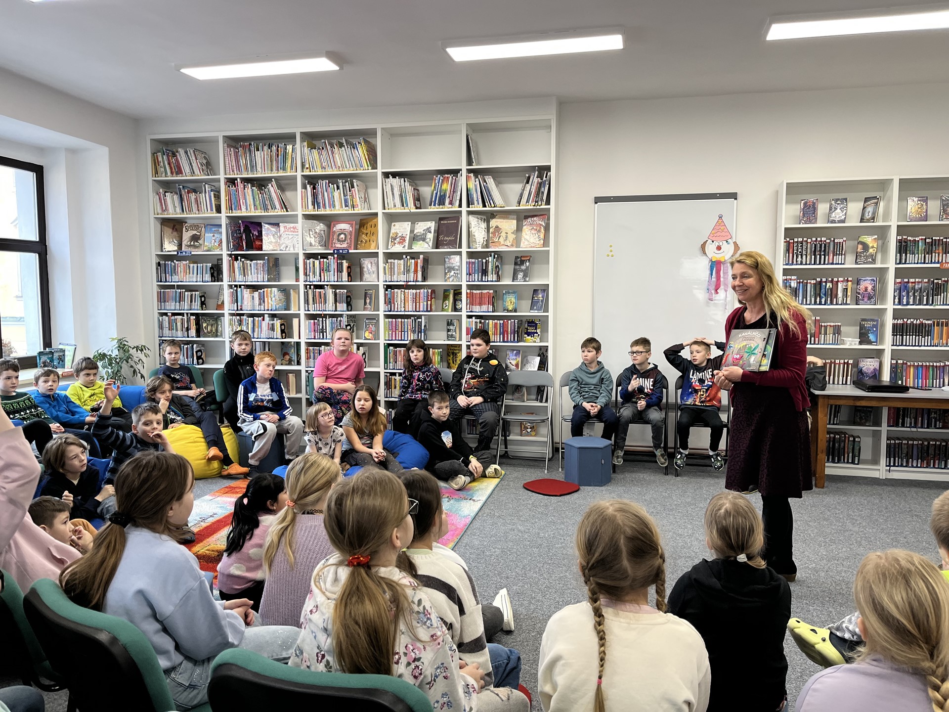 Strašidla z podzemí v městské knihovně v Poličce