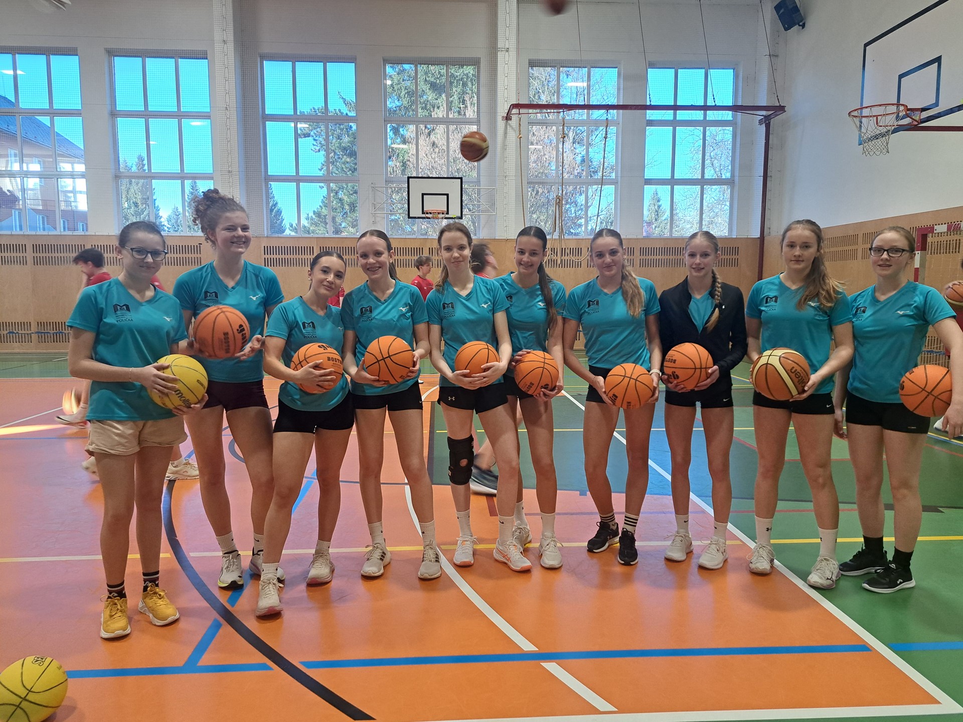 Basketbal - oblastní kolo 8. a 9. tříd