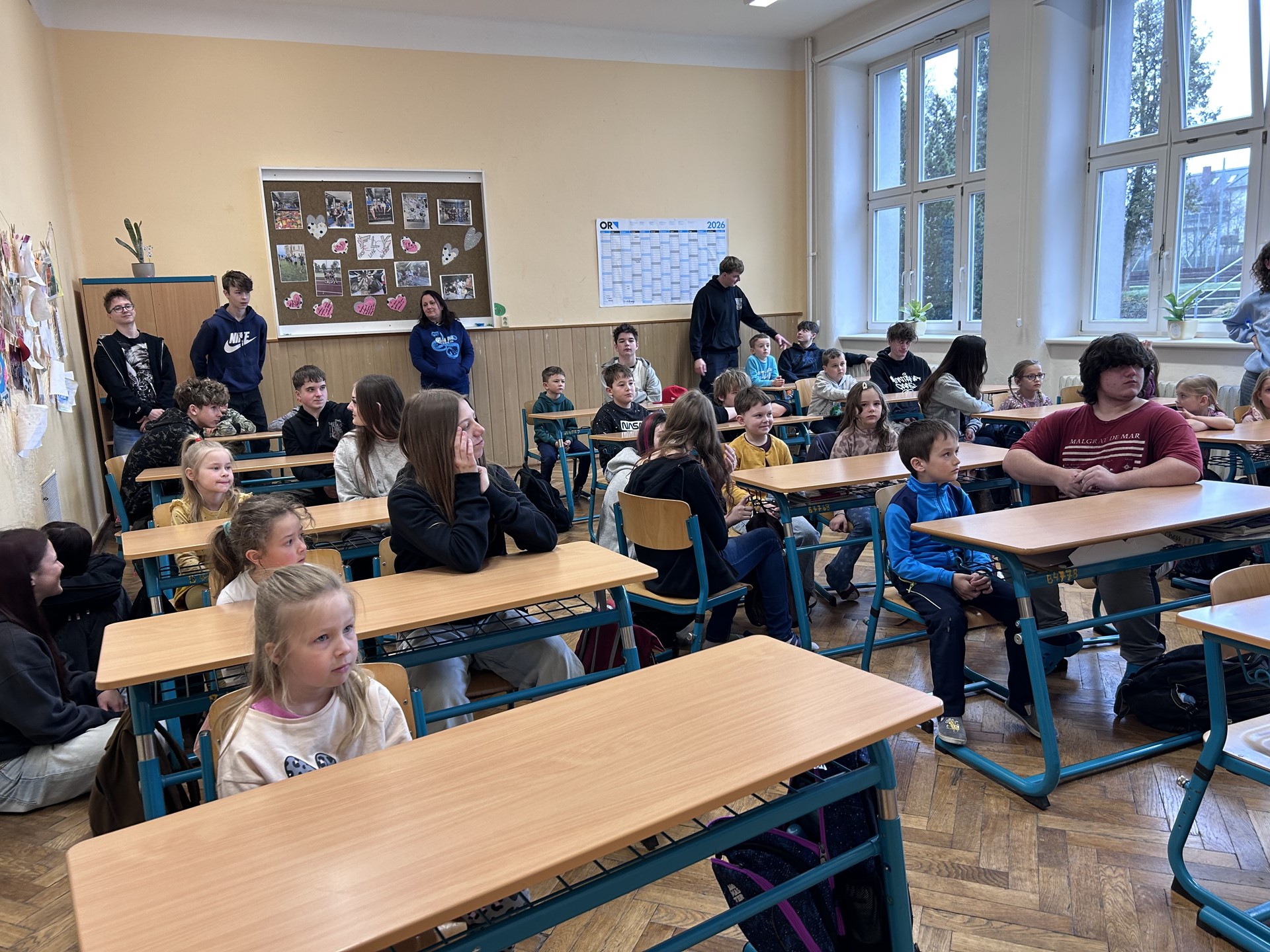 Velikonoce s deváťáky